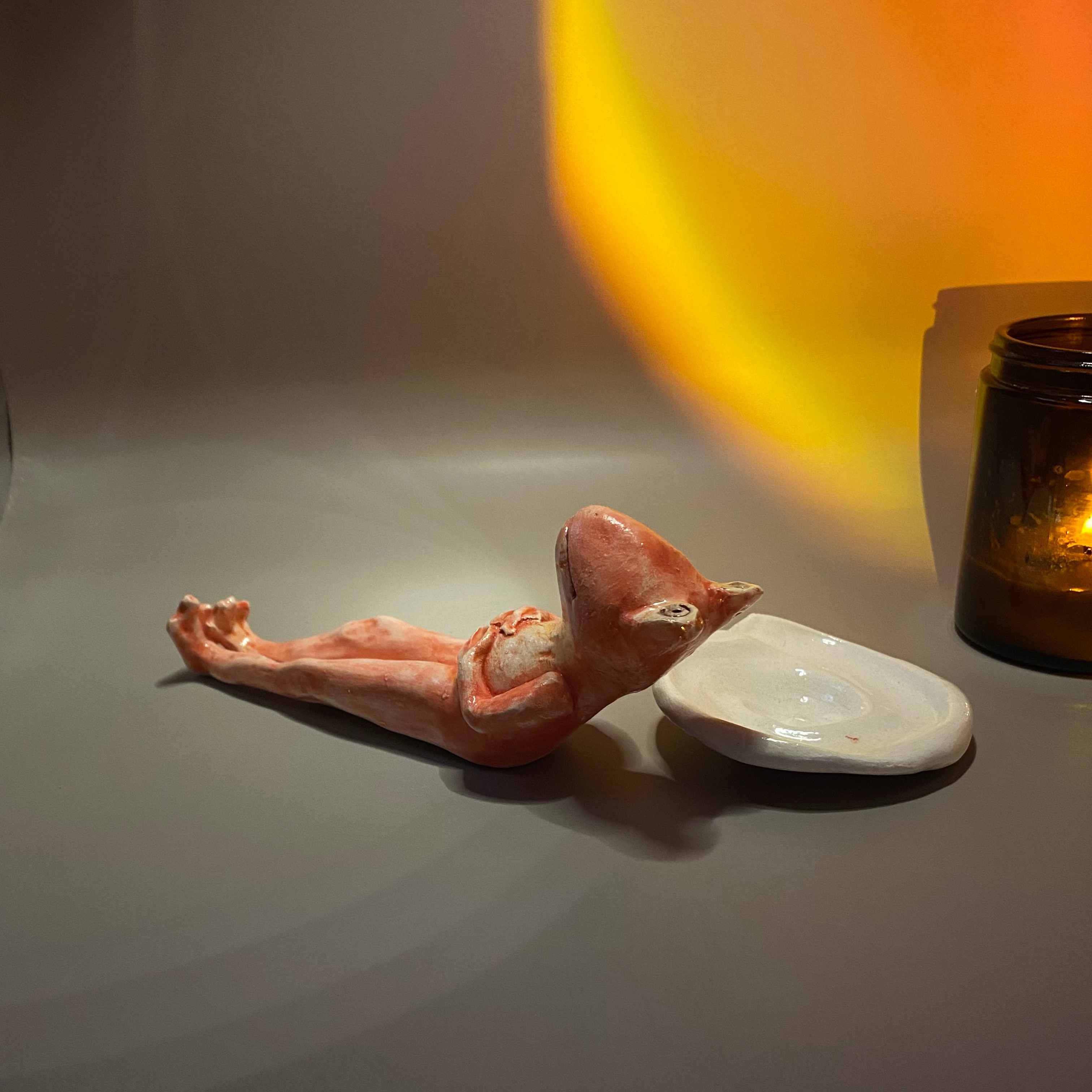 Frog incense holder CHILAU