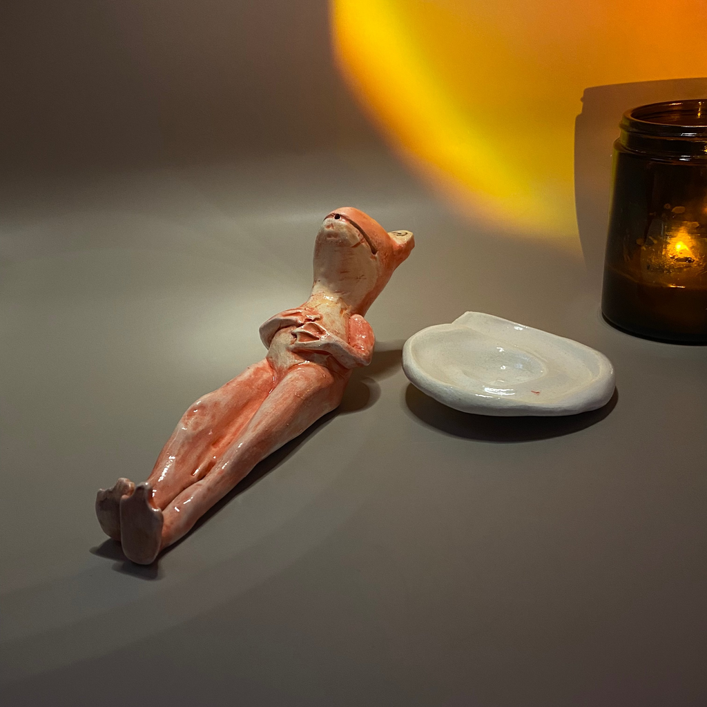Frog incense holder CHILAU