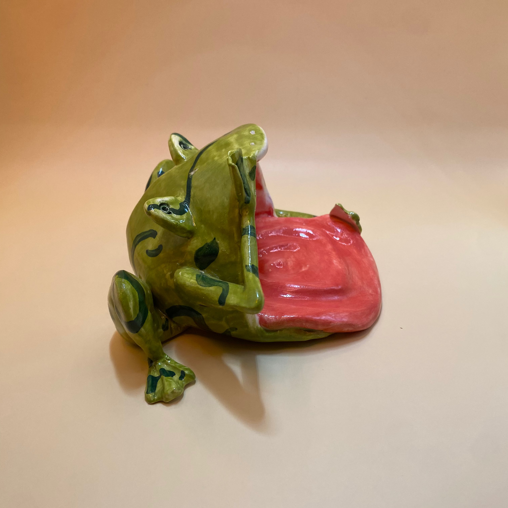 Frog catchall dish JUNGLE