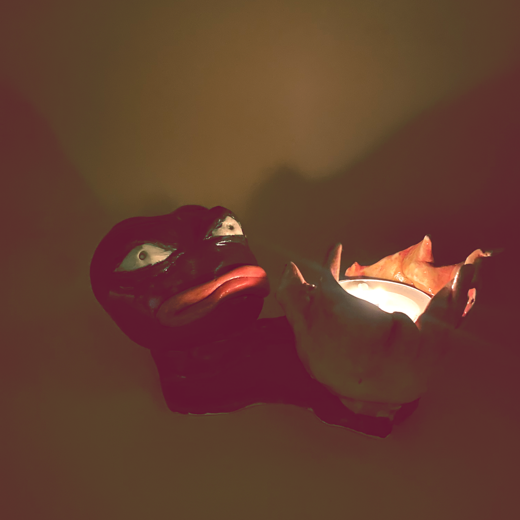 RIOT PEEPO figurine