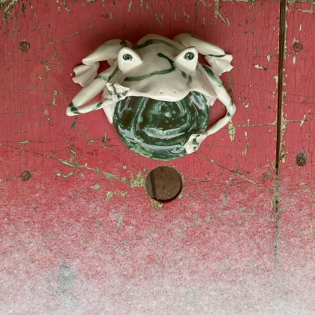 Frog catch-all dish MARBLE