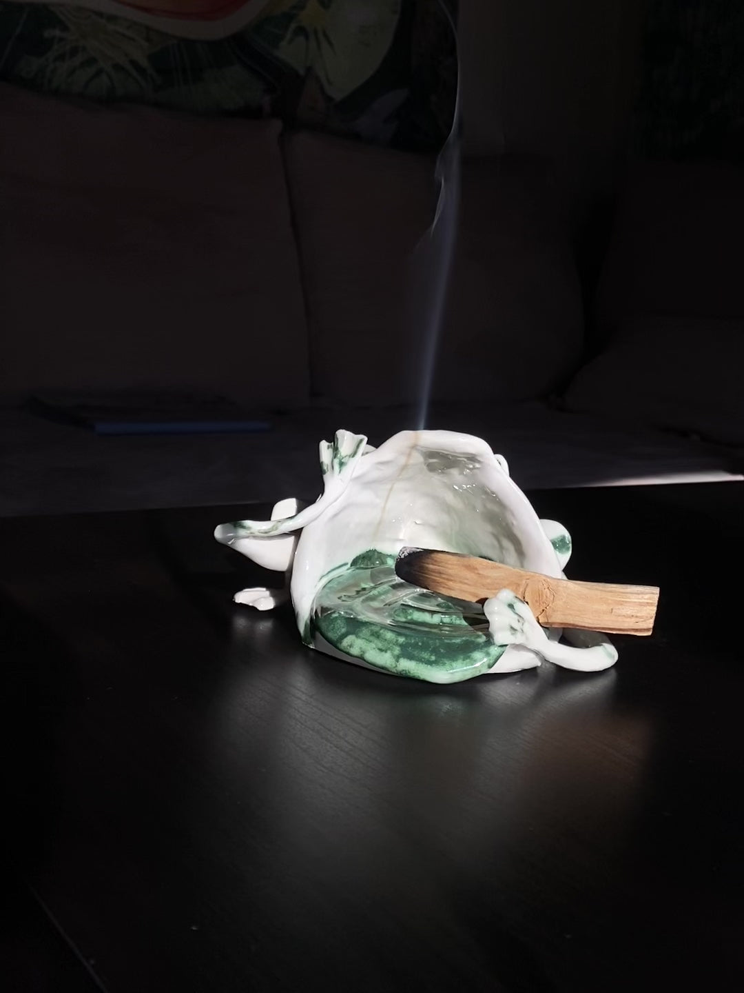Frog catch-all dish MARBLE