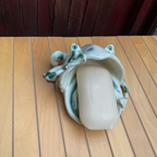 Frog catch-all dish MARBLE SPIRAL