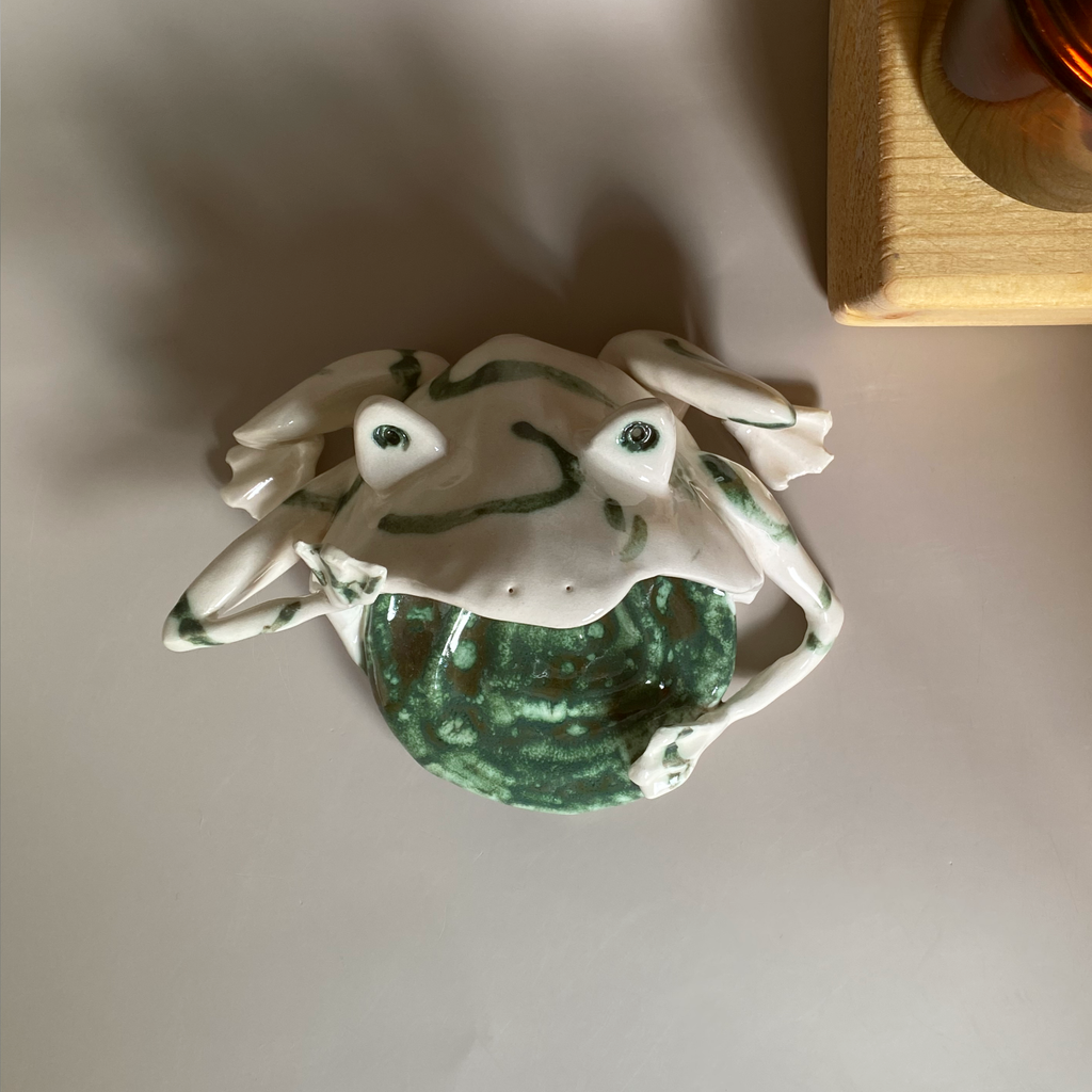 Frog catch-all dish MARBLE
