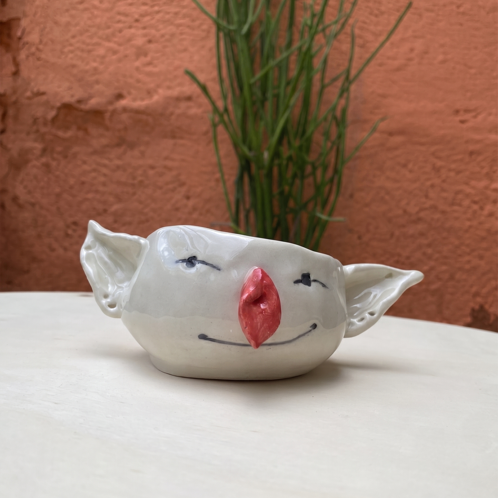 VAMPY WHITE small cup / trinket bowl